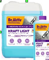 Dr.Aktiv Средство для мытья пола и стен универсальное  Kraft Light  5л (1*4шт)