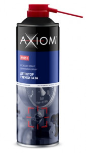 A9651 Детектор утечки газа AXIOM 650 мл 1*12шт A9651 Детектор утечки газа AXIOM 650 мл 1*12шт