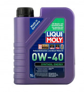 Масло мотор.  0W40 Liqui Moly Synthoil Energy SN A3/B4 пластик (1 л.) 1*6 шт. (9514)