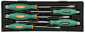 D70105SC Набор отверток стержневых ударных, силовых под ключ, в ложементе, 5 предметов D70105SC Набор отверток стержневых ударных, силовых под ключ, в ложементе, 5 предметов