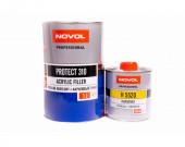 Грунт акр. 310 (4+1 HS) черный 1л (Novol) 1*6 шт.