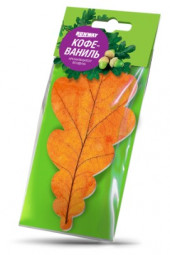 Ароматизатор воздуха Листик "Кофе-ваниль" Ароматизатор воздуха Листик "Кофе-ваниль"