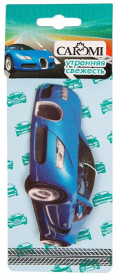 Ароматизатор картонный CAROMI "Машина" Утренняя свежесть" Ароматизатор картонный CAROMI "Машина" Утренняя свежесть"