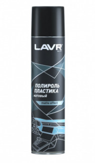 Ln1415 Полироль пластика, LAVR аэрозоль 400 мл (12шт)