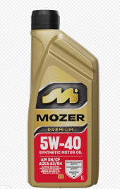 Масло мотор. 5w40 MOZER Premium SN/CF (синтетика) 1л Масло мотор. 5w40 MOZER Premium SN/CF (синтетика) 1л