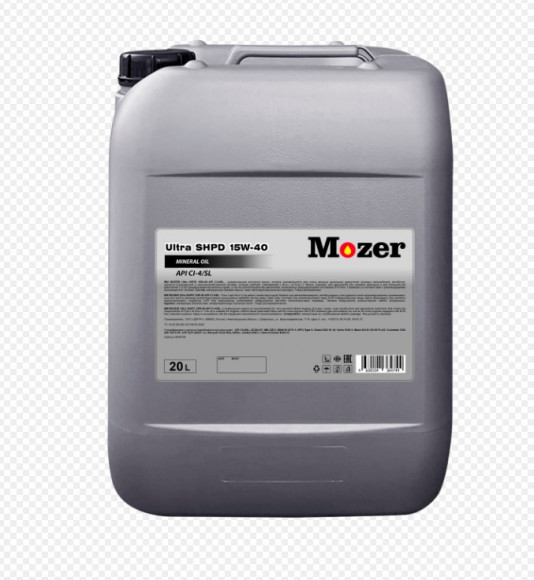 Масло мотор. 15W40 MOZER Ultra SHPD CK-4/SN  Е9/Е7 20л