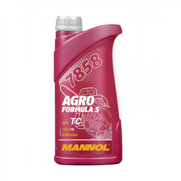 Масло мотор. 2-TAKT AGRO HSQ синт. 1 л. 1*12