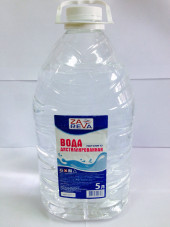Вода дистиллированная  (5л) "ZAREVA" 1*4шт Вода дистиллированная  (5л) "ZAREVA" 1*4шт