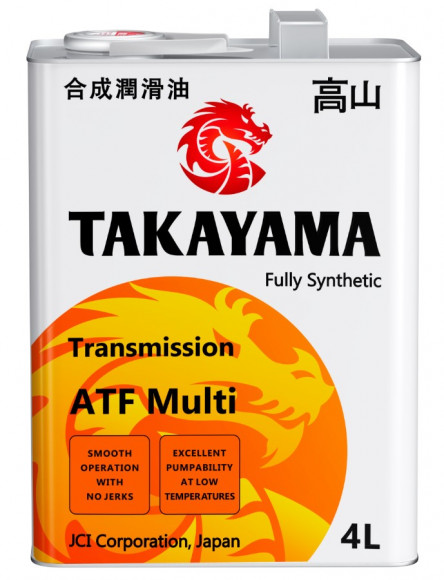 Масло трансм. ATF Multi TAKAYAMA 200л (1*1шт) Масло трансм. ATF Multi TAKAYAMA 200л (1*1шт)
