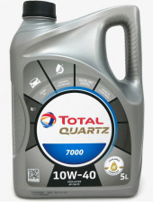 Масло мотор. 10W40 TOTAL QUARTZ 7000 API SN/CF ACEA A3/B4 пластик (5 л.) 1*3 шт.