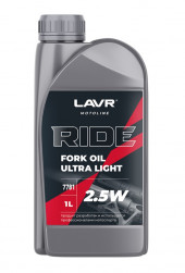 Ln7781 Масло вилочное 2,5W LAVR RIDE FORK OIL (1л) 1*16шт Ln7781 Масло вилочное 2,5W LAVR RIDE FORK OIL (1л) 1*16шт