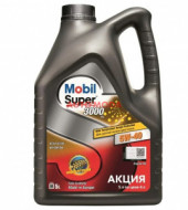Масло мотор.  5W40 Mobil Super 3000  X1 (5л) (1*4)