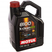 Масло мотор. MOTUL  8100 X-CLEAN EFE 5W30  5л (1*4шт)