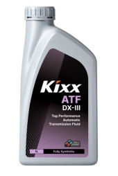 Масло трансм. Kixx ATF DX III DEXRON II, III  пластик (1 л.) 1*12 шт.