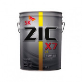 Масло мотор. 10W40 ZIC X7 Diesel API CI-4/SL ACEA E7 (синт.) 20 л. металл