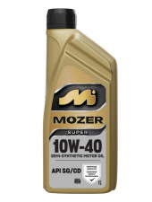 Масло мотор. 10w40 MOZER Super SG/CD  1л Масло мотор. 10w40 MOZER Super SG/CD  1л