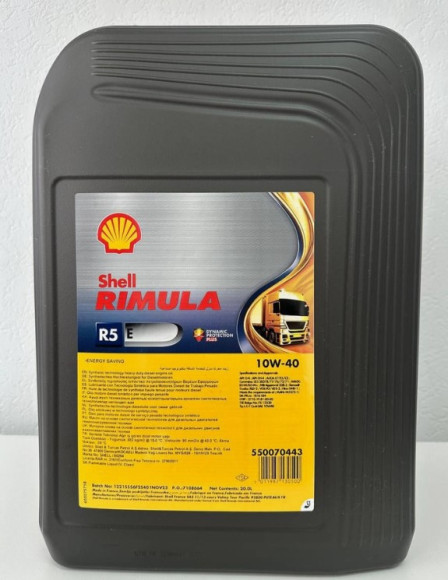 Масло мотор. 10W40 Shell Rimula R5 E (20 л.) Масло мотор. 10W40 Shell Rimula R5 E (20 л.)