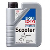 Масло мотор. Liqui Moly 2T Motorbike Basic Scooter Street TC L-EGB FB пластик (1 л.) 1*6 шт. (8068/1
