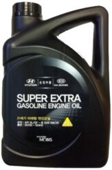 Масло мотор. 5W30 Hyundai SUPЕXTRAGAS API SL, ILSAC GF-3 (4л)1*4 шт.
