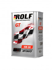 Масло мотор. ROLF GT SAE 5W30 ACEA A3/B4 (1л) 1*12шт