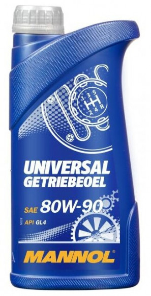 Масло трансм. 80W90  MANNOL МКПП универс, минер. (1л.) GL-4 1*20шт.