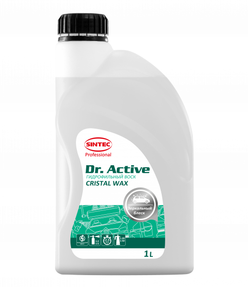 Sintec Гидрофильный воск Dr.Active "Cristal Wax" 1л (1*15шт)