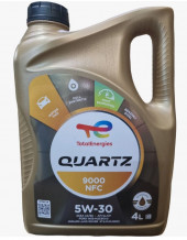 Масло мотор.  5W30 TOTAL QUARTZ 9000 Fut. NFC SL/CF A5/B5 пластик (4 л.) 1*3 шт.