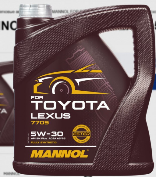 Масло мотор. 5W30 MANNOL 7709 O.E.M. for TOYOTA LEXUS SN, C2/C3, A1/B1-12,A5/B5 (1л.) пластик 1*20шт