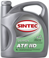 Масло трансм. SINTEC  ATF ІІD Dexron 4л (1*4шт) Масло трансм. SINTEC  ATF ІІD Dexron 4л (1*4шт)