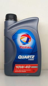 Масло мотор. 10W40 TOTAL QUARTZ 7000 Diezel API SN/CF ACEA A3/B4 пластик (1 л.) 1*12 шт.