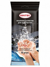 Sintec Влажные салфетки для очистки рук 30шт 1*48шт Sintec Влажные салфетки для очистки рук 30шт 1*48шт