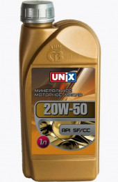 Масло мотор. 20w50 UNIX SF/CC (минер.) 1л Масло мотор. 20w50 UNIX SF/CC (минер.) 1л
