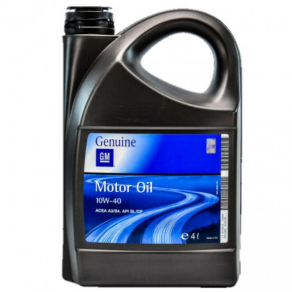 Масло мотор. 10W40 GM ACEA  A3/B4, API CF/SL (4л)