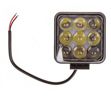 Фара пр-тум универс 20 диодов, 12V/36V (квадр) (к-т=2шт)