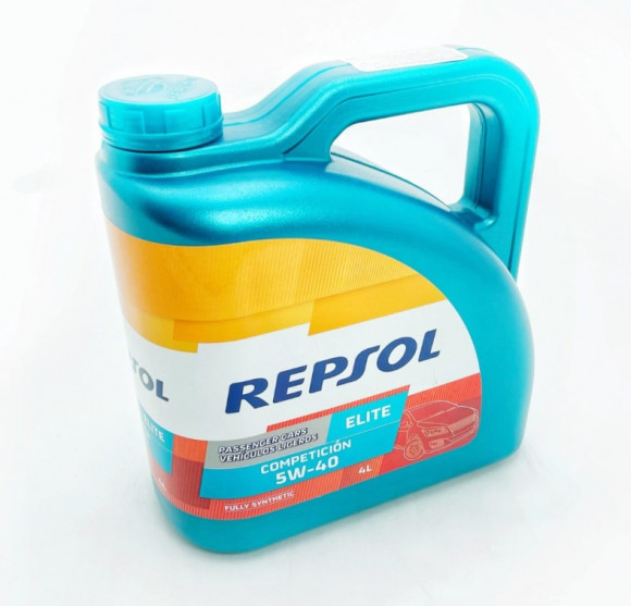 Масло мотор.  5W40 Repsol ELITE COMPETICION SN/CF A3/B4 пластик (4 л.) 1*5 шт. Масло мотор.  5W40 Repsol ELITE COMPETICION SN/CF A3/B4 пластик (4 л.) 1*5 шт.