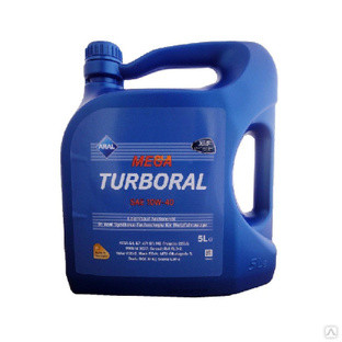 Масло мотор. 10W40 Aral MegaTurboral (5 л.) пластик 1*4 шт.