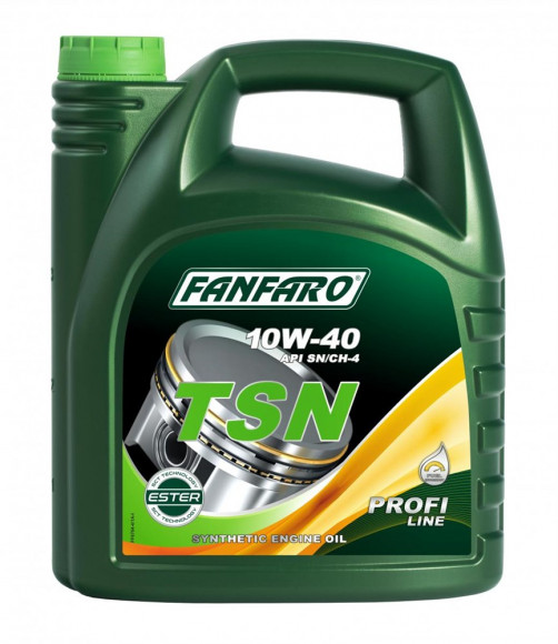 Масло мотор. полусинт. Fanfaro TSN SAE 10W40 API SN/SM/CF 4л 1*4шт