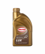 Масло мотор. SINTEC LUXE 5000 SAE 5W40 ACEA A3/B4 API SL/CF 1л (1*12шт)