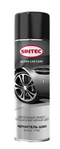 Sintec Чернитель шин Black Tyre 520мл (аэрозоль) 1*12шт