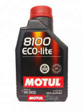 Масло мотор. MOTUL  5W30 8100 ECO-LITE (1л) 1*12 шт.