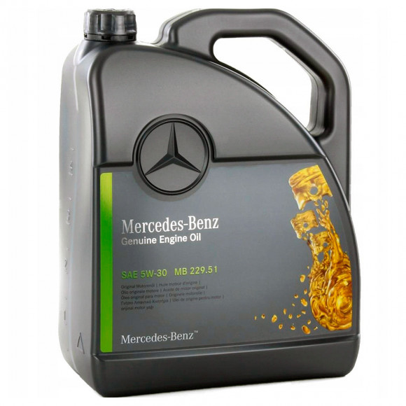 Масло моторное Mercedes SAE 5W30 МВ 229.51 под фильтр LOW SAPS  (1л)