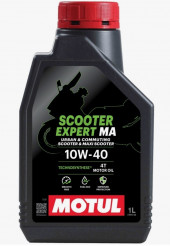 Масло мотор. 10W40 MOTUL SCOOTER EXPERT 4Т MA SM MA пластик (1 л.) 1*12 шт. (Вьетнам)