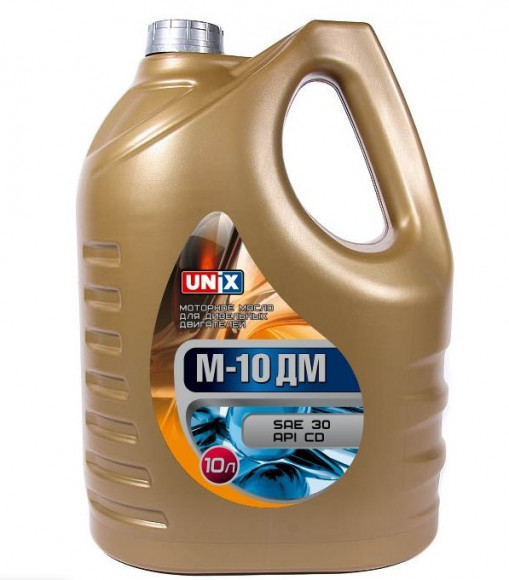 Масло мотор. М10Г2К UNIX  SAE 30 API CC  10л