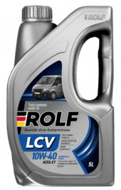 Масло мотор.  10W40 ROLF LCV  E7 CI-4/CH-4 (5 л) 1*4шт