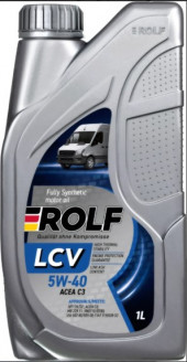 Масло мотор.  5W40 ROLF LCV C3 SN/CF (1 л) 1*12шт