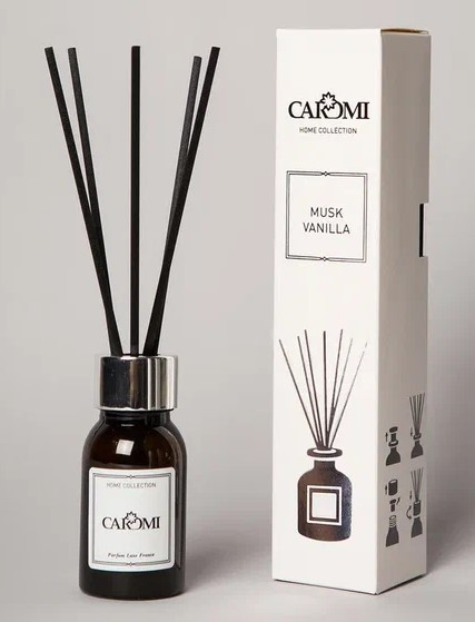 Ароматизатор для помещения CAROMI Musk&vanilla (Мускус и ваниль) 50 мл Ароматизатор для помещения CAROMI Musk&vanilla (Мускус и ваниль) 50 мл