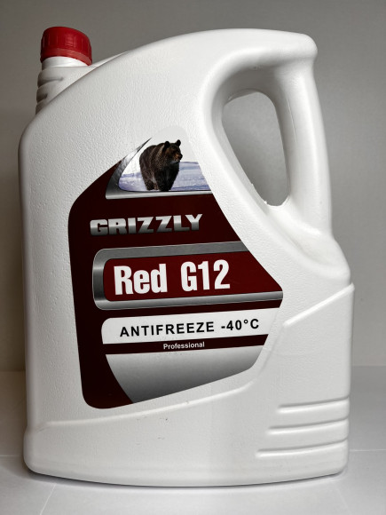 Антифриз A-40 Grizzly красный  (5 кг) 1*3шт