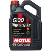 Масло мотор. MOTUL 10W40 6100 SYNERGIE+ (4л) 1*4 шт. Масло мотор. MOTUL 10W40 6100 SYNERGIE+ (4л) 1*4 шт.