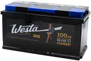 Аккумулятор 6СТ-100 WESTA Black (о.п.860А) Евро