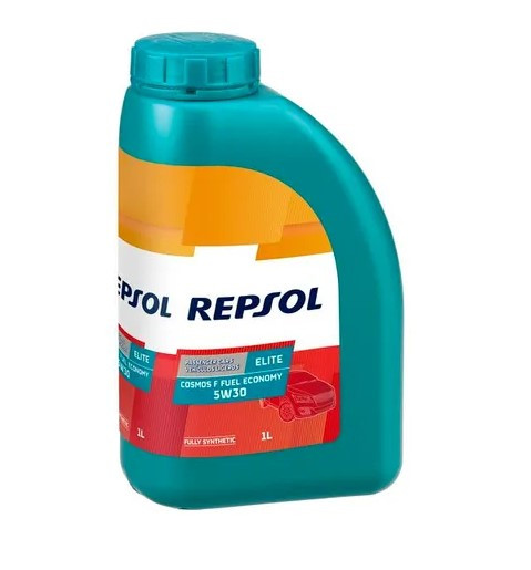 Масло мотор.  5W30 Repsol COSMOS F FUEL ECONOMY A5/B5 пластик (1 л.) 1*12 шт.